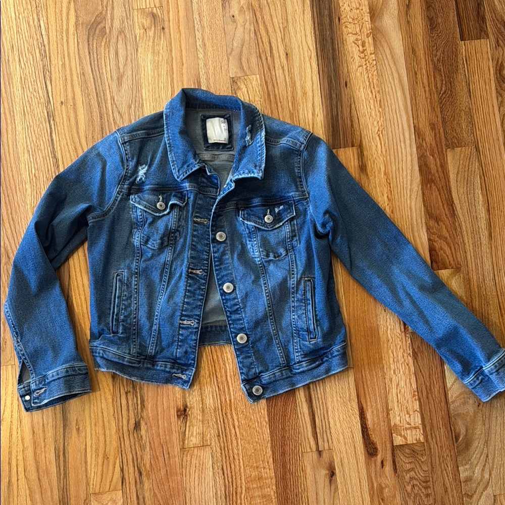SO Blue Jean Jacket with Modern Style